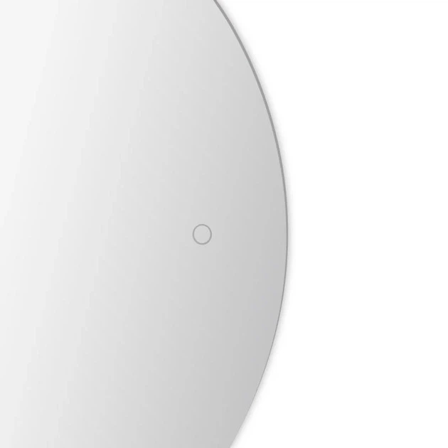 Зеркало Qtap Taurus HR1200 LED Touch 800x1200 мм черное с антизапотеванием и диммером - изображение 7