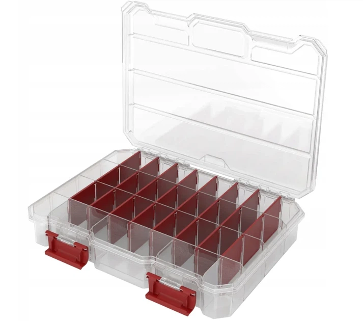 Органайзер Qbrick System Regular Compact L TRA прозрачный пластик 290x220x54 мм - Фото 2 Органайзер Qbrick System Regular Compact L TRA прозрачный пластик 290x220x54 мм - изображение 2
