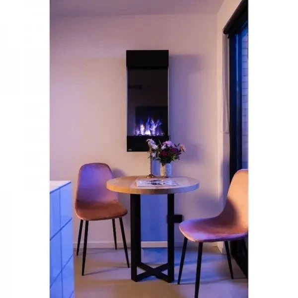 Электрокамин вертикальный Allure Vertical 32 750-1500 Вт черный 81,3x14,2x40,6 см - Фото 10 Электрокамин вертикальный Allure Vertical 32 750-1500 Вт черный 81,3x14,2x40,6 см - изображение 10