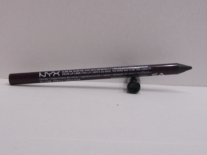 Карандаш-лайнер для контура губ NYX Cosmetics Slide On Lip Pencil SLLP06 Nebula темно-сливовый - изображение 4