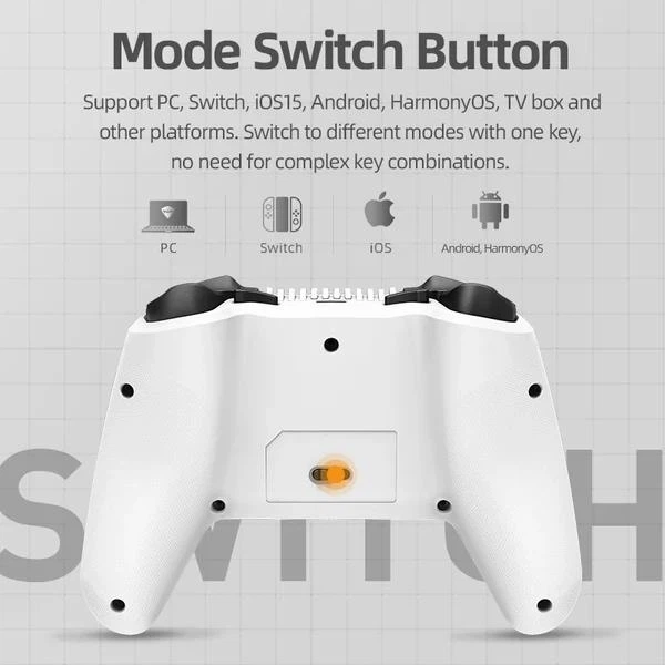 Беспроводной мультиплатформенный геймпад Machenike HG510W Pro (Bluetooth, 2.4GHz, Wired) - изображение 4