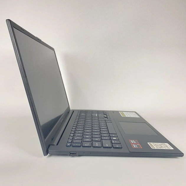 Ультрабук Asus VivoBook GO 15 E1504F-WS51 / 15.6" (1920x1080) IPS / AMD Ryzen 5 40 (4 (8) ядра по 2.8 - 4.3 GHz) / 8 GB DDR5 / 512 GB SSD / AMD Radeon 610M / WebCam б/в + Подарунок Бездротова миша / USB - Фото 4 Ультрабук Asus VivoBook GO 15 E1504F-WS51 / 15.6" (1920x1080) IPS / AMD Ryzen 5 40 (4 (8) ядра по 2.8 - 4.3 GHz) / 8 GB DDR5 / 512 GB SSD / AMD Radeon 610M / WebCam б/в + Подарунок Бездротова миша / USB - зображення 4
