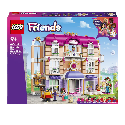 Конструктор Lego Гранд-Готель у Хартлейк-Сіті Friends 42704 - Фото 1 Конструктор Lego Гранд-Готель у Хартлейк-Сіті Friends 42704 - зображення 1