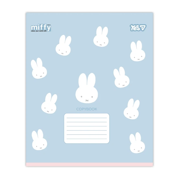 Зошит учнівський Miffy Flowers YES 768708 12 аркушів Різнокольоровий shop (4823133109213) - изображение 2