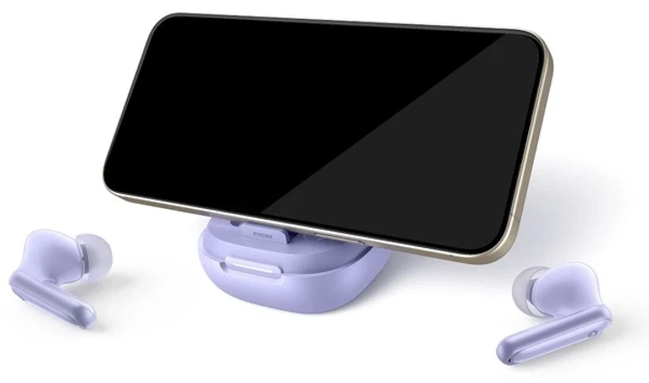 Бездротові навушники Anker SoundCore P40i, Purple, ANC, IPX5, 60Н, Multipoint - Фото 2 Бездротові навушники Anker SoundCore P40i, Purple, ANC, IPX5, 60Н, Multipoint - зображення 2