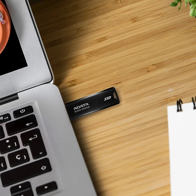 Портативний SSD ADATA SC610 2TB USB 3.2 550/500Mb/s Black - изображение 9