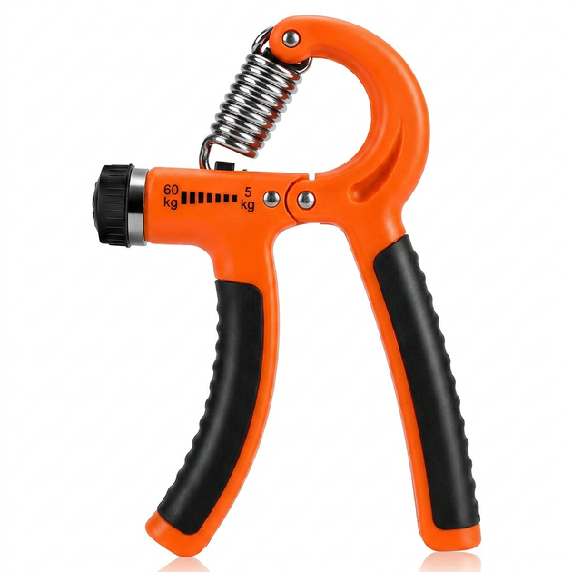 Набор кистевых эспандеров 5 в 1 для тренировки кистей и пальцев SP-Sport Grip Kit 8895 Orange 5 эспандеров в комплекте - изображение 3