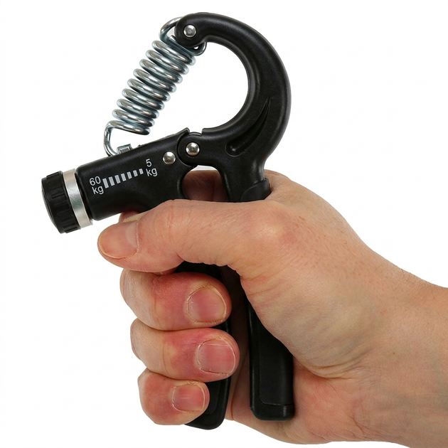 Набор кистевых эспандеров 5 в 1 для тренировки кистей и пальцев SP-Sport Grip Kit 8895 Black 5 эспандеров в комплекте - изображение 5