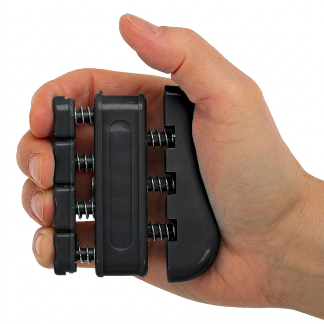 Набор кистевых эспандеров 5 в 1 для тренировки кистей и пальцев SP-Sport Grip Kit 8895 Black 5 эспандеров в комплекте - изображение 10