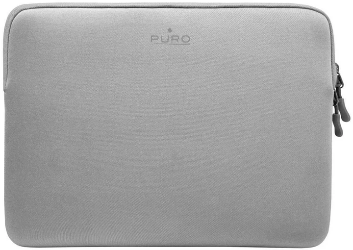Чохол для ноутбука Puro Sleeve 14" Grey (SCUDOS14SIL) - Фото 1 Чохол для ноутбука Puro Sleeve 14" Grey (SCUDOS14SIL) - зображення 1