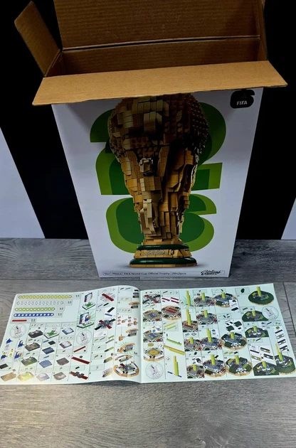 Конструктор Кубок Editions трофей чемпионата мира по футболу FIFA 2842 детали - изображение 3