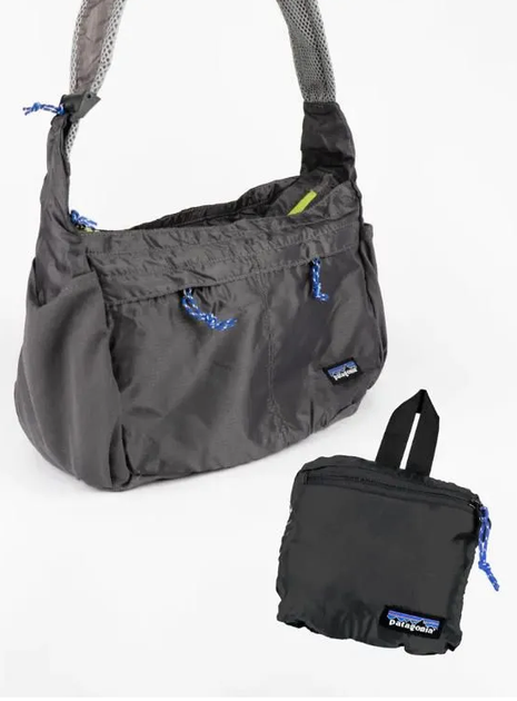 Велика сумка-трансформер через плече Patagonia Courier Bag. Сумка 2в1 патагонія сірий. - Фото 2 Велика сумка-трансформер через плече Patagonia Courier Bag. Сумка 2в1 патагонія сірий. - зображення 2