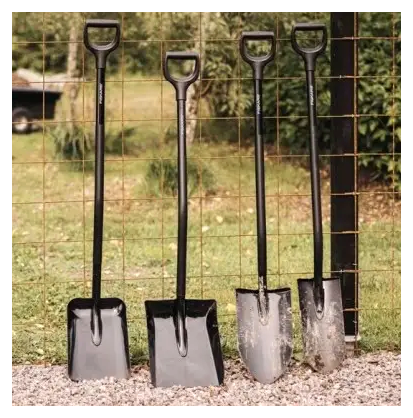 Лопата дренажна штикова 130 см сталь для копання канав Fiskars CS-0085 - зображення 5