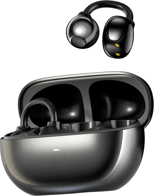 Бездротові навушники BWOO BW39 Open-Ear TWS Bluetooth 5.3 Black - зображення 2