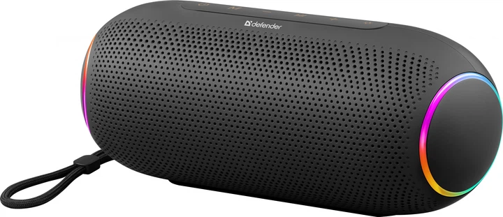 Портативная колонка Defender Enjoy S650 16W/RGB/BT/USB/TF/MP3/FM/AUX Black (4745091892238) - изображение 3