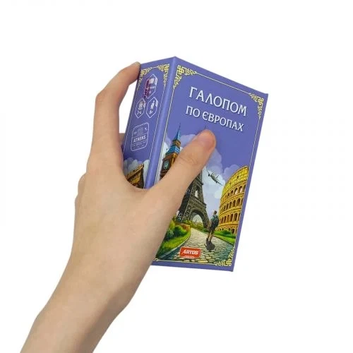 Карточна гра Artos games Галопом по Європах в коробці для всієї родини - зображення 2