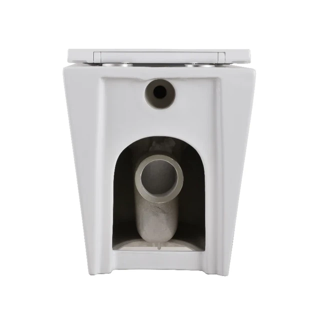 Унитаз напольный без бачка Mixxus Premium Bevel-0702-T3 555х365х410 мм Санитарная фарфоровая Белый - изображение 8