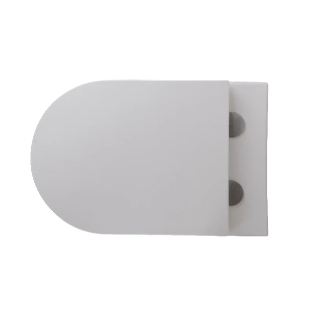 Унитаз напольный без бачка Mixxus Premium Bevel-0702-T3 555х365х410 мм Санитарная фарфоровая Белый - изображение 13