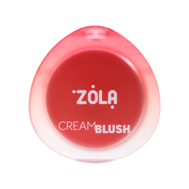Кремовые румяна Cream Blush Zola Coral Pop - Фото 3 Кремовые румяна Cream Blush Zola Coral Pop - изображение 3
