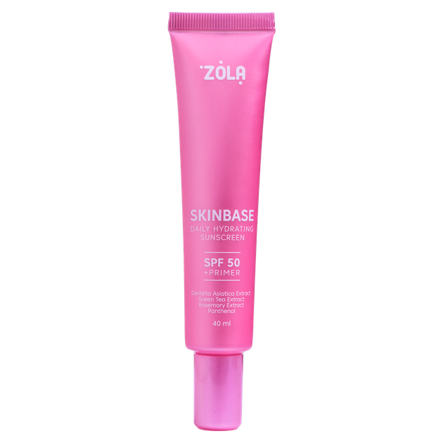 Ежедневный увлажняющий солнцезащитный крем Zola SPF 50 SkinBase 40 мл - Фото 1 Ежедневный увлажняющий солнцезащитный крем Zola SPF 50 SkinBase 40 мл - изображение 1