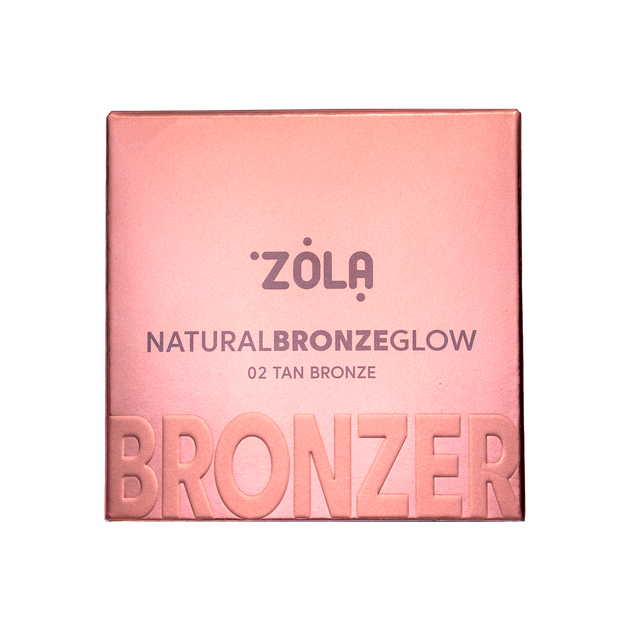 Бронзер Natural Bronze Glow Zola 02 Бронзова засмага Tan Bronze - изображение 3