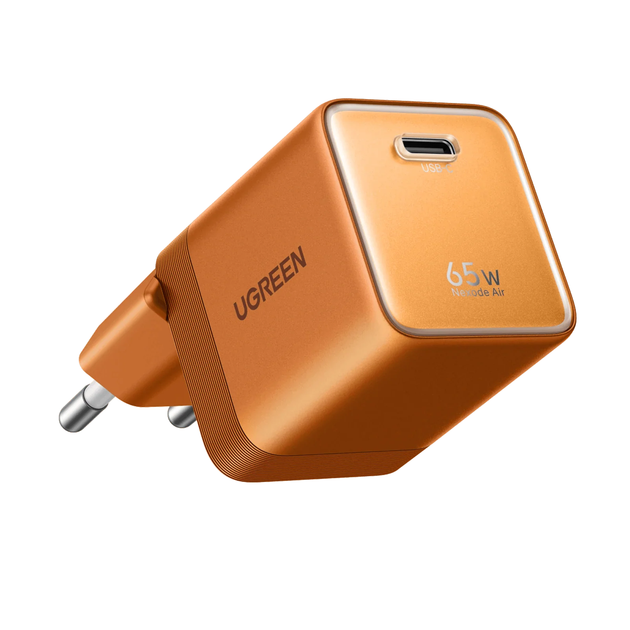 Зарядное устройство UGREEN 65W Nexode Air с кабелем Orange - изображение 2