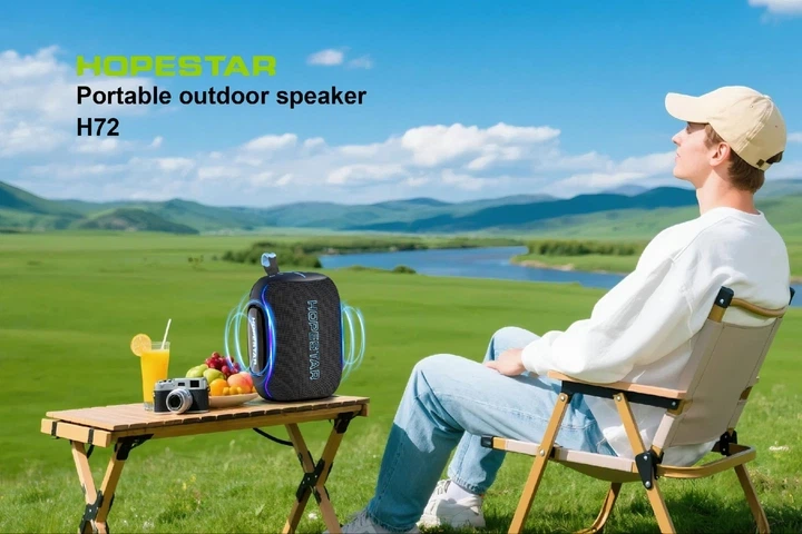 Портативная колонка Hopestar H72 60 Вт Черная (H72) - изображение 3