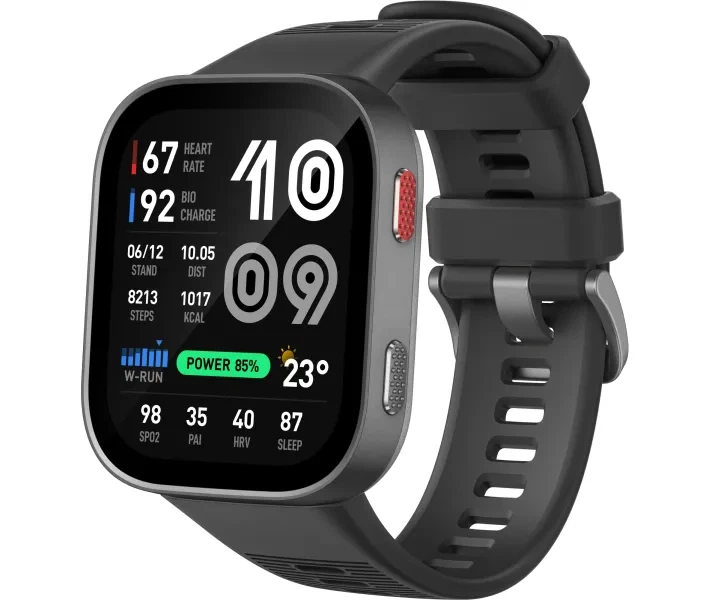 Смарт-годинник Amazfit Bip Max 1.32" AMOLED GPS NFC Водозахист Carbon Gray (W2568AP3N) - Фото 2 Смарт-годинник Amazfit Bip Max 1.32" AMOLED GPS NFC Водозахист Carbon Gray (W2568AP3N) - зображення 2