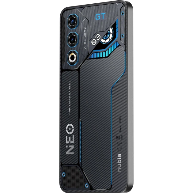 Мобільний телефон ZTE 12 ГБ/256 ГБ 5G Gray (NUBIA NEO 3 GT) - зображення 2