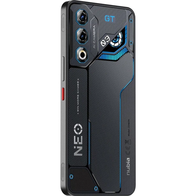 Мобільний телефон ZTE 12 ГБ/256 ГБ 5G Gray (NUBIA NEO 3 GT) - зображення 5