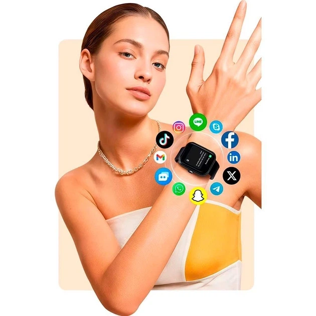 Смарт-годинник Haylou 1.93" LCD, IPX68, 360 мАг, Bluetooth 5.3, виклики, 22 мм (LS25) - зображення 7