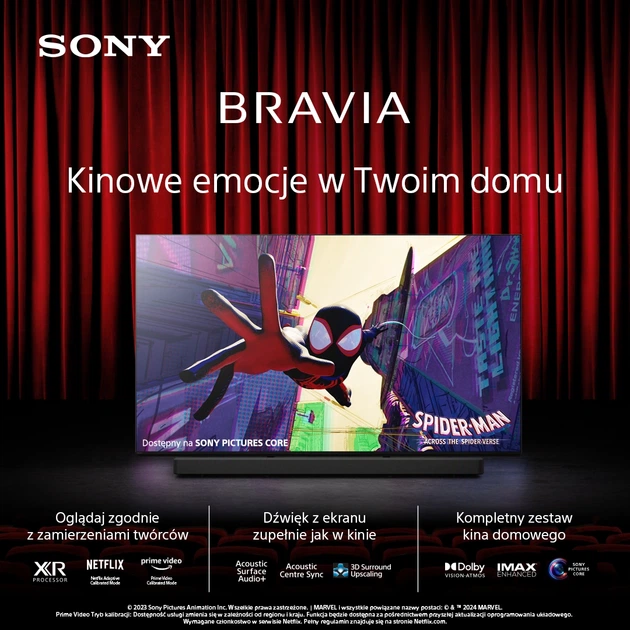 Телевізор Sony BRAVIA 8A K-65XR8A - изображение 4