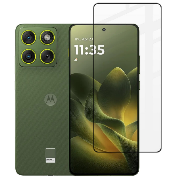 Защитное стекло Fiji Premium для Motorola Edge 70 полная проклейка Anti-Static черный - Фото 1 Защитное стекло Fiji Premium для Motorola Edge 70 полная проклейка Anti-Static черный - изображение 1
