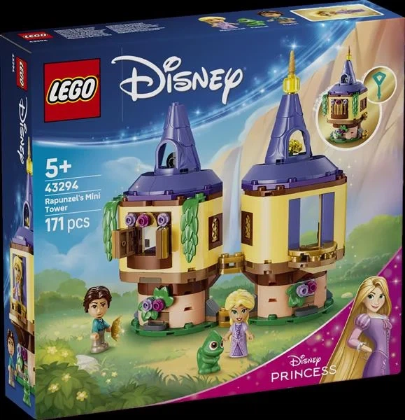 Конструктор LEGO Disney Принцесса Мини-Башня Рапунцель 171 деталь пластик 17х12х10 см разноцветный - Фото 1 Конструктор LEGO Disney Принцесса Мини-Башня Рапунцель 171 деталь пластик 17х12х10 см разноцветный - изображение 1