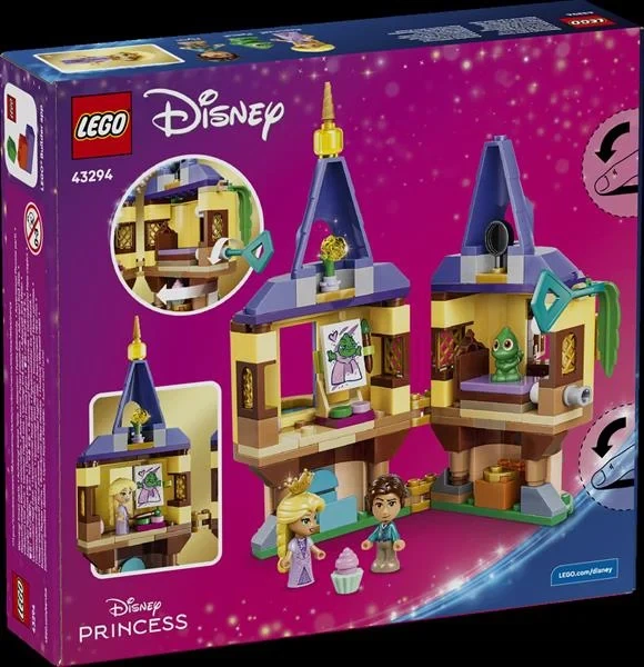 Конструктор LEGO Disney Принцесса Мини-Башня Рапунцель 171 деталь пластик 17х12х10 см разноцветный - Фото 2 Конструктор LEGO Disney Принцесса Мини-Башня Рапунцель 171 деталь пластик 17х12х10 см разноцветный - изображение 2
