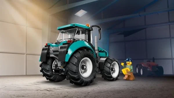 Конструктор LEGO Трактор 60498 204 детали пластик синий-зеленый - изображение 4