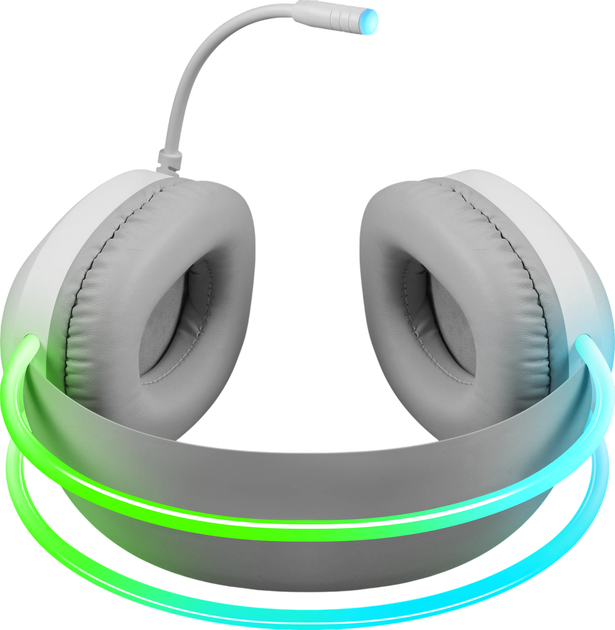 Навушники Defender Eclipse RGB White (4745091890722) - Фото 3 Навушники Defender Eclipse RGB White (4745091890722) - зображення 3