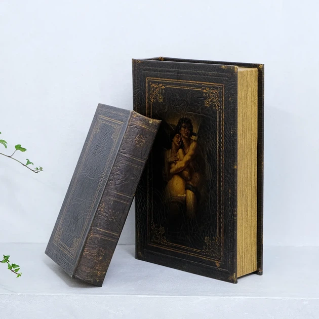 Скринька у формі книги набір з 2-х Закохані Гранд Презент 33-KSH-XZ-PU3009 - Фото 3 Скринька у формі книги набір з 2-х Закохані Гранд Презент 33-KSH-XZ-PU3009 - изображение 3
