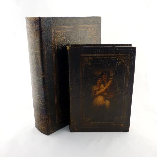 Книга скринька з 2-х Закохані Гранд Презент 22-KSH-XZ-PU3009 - Фото 6 Книга скринька з 2-х Закохані Гранд Презент 22-KSH-XZ-PU3009 - изображение 6