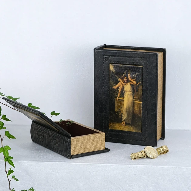 Скринька книга набір з 2-х Плануючі янголи Гранд Презент 22-KSH09132A - Фото 4 Скринька книга набір з 2-х Плануючі янголи Гранд Презент 22-KSH09132A - изображение 4