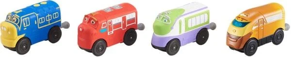 Паровозик на батарейках CHUGGINGTON Коко металевий 80х50 мм літі - зображення 5