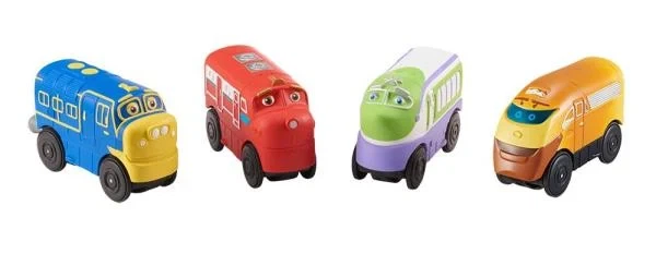 Паровозик на батарейках CHUGGINGTON Коко металевий 80х50 мм літі - зображення 6