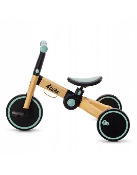 Триколісний велосипед 4TRIKE жовтий блакитний алюміній 88,5х50х43 см - зображення 2