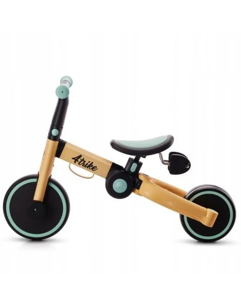 Триколісний велосипед 4TRIKE жовтий блакитний алюміній 88,5х50х43 см - зображення 6