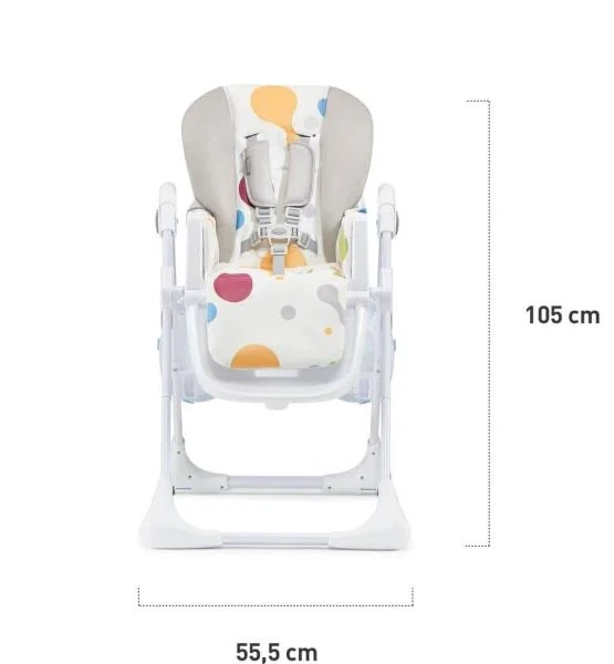 Стільчик для годування Kinderkraft Yummy рожевий - Фото 10 Стільчик для годування Kinderkraft Yummy рожевий - зображення 10