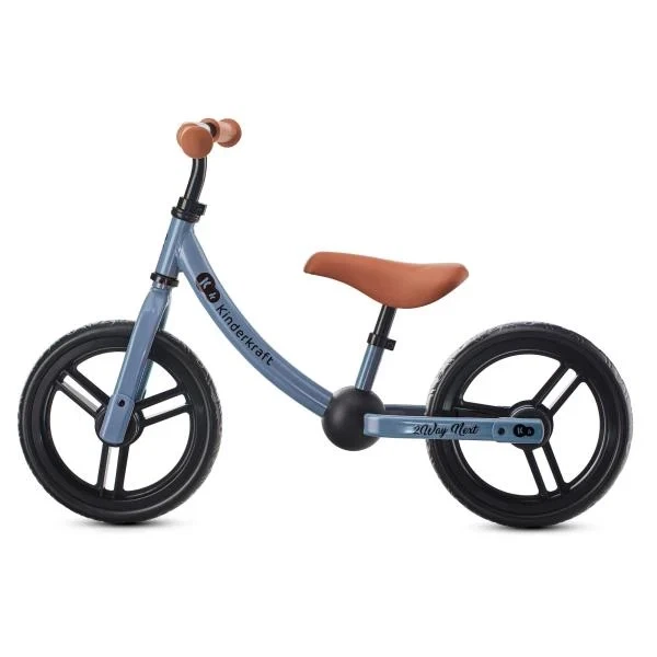 Беговел Kinderkraft 2Way Next 12" металлический голубой 84х37х62 см до 35 кг - Фото 2 Беговел Kinderkraft 2Way Next 12" металлический голубой 84х37х62 см до 35 кг - изображение 2