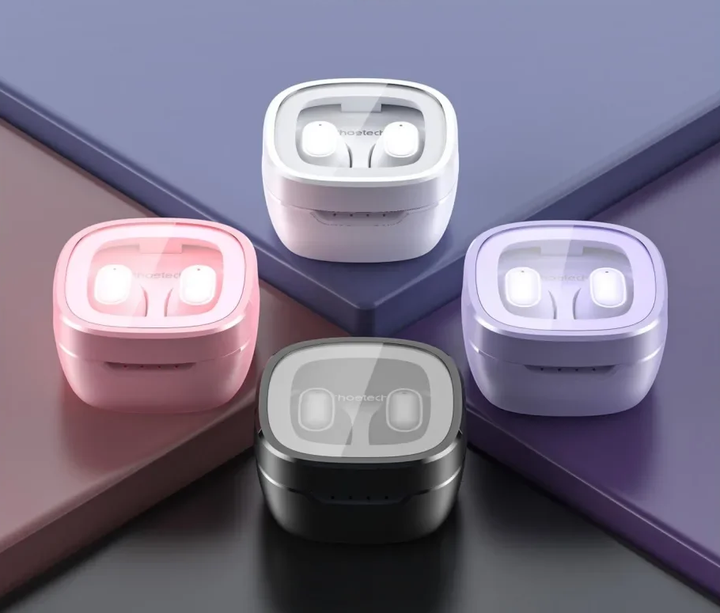 Навушники CHOETECH TWS Small Cube White (BH-T23-WH) - Фото 7 Навушники CHOETECH TWS Small Cube White (BH-T23-WH) - зображення 7
