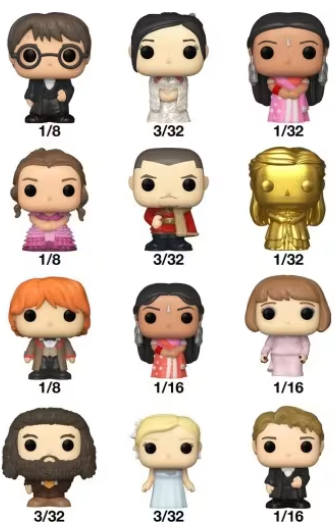 Фигурка Funko Bitty Pop! — Harry Potter and the Goblet of Fire, Гарри Поттер и Кубок Огня (Blind Box) - изображение 4