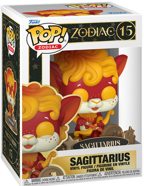 Фигурка Funko Pop! DIAL: Zodiac — #15 Sagittarius, Стрелец - Фото 1 Фигурка Funko Pop! DIAL: Zodiac — #15 Sagittarius, Стрелец - изображение 1