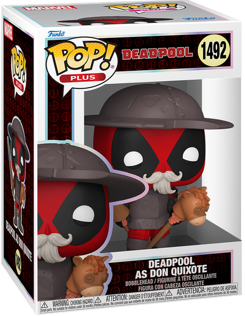 Фигурка Funko Pop! MARVEL: Deadpool — #1492 Deadpool as Don Quixote, Дэдпул в роли Дона Кихота - Фото 1 Фигурка Funko Pop! MARVEL: Deadpool — #1492 Deadpool as Don Quixote, Дэдпул в роли Дона Кихота - изображение 1
